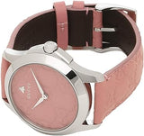 Gucci G Timeless Quartz Candy Pink Dial Pink Leather Strap Watch For Women - YA1264030 Buy Now By Gucci