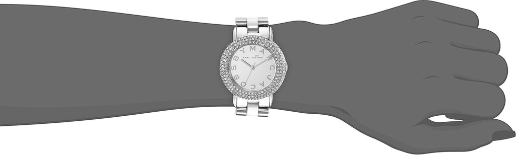 Marc Jacobs Marci Silver Dial Silver Steel Strap Watch for Women - MBM3190 Buy Now By Marc Jacobs