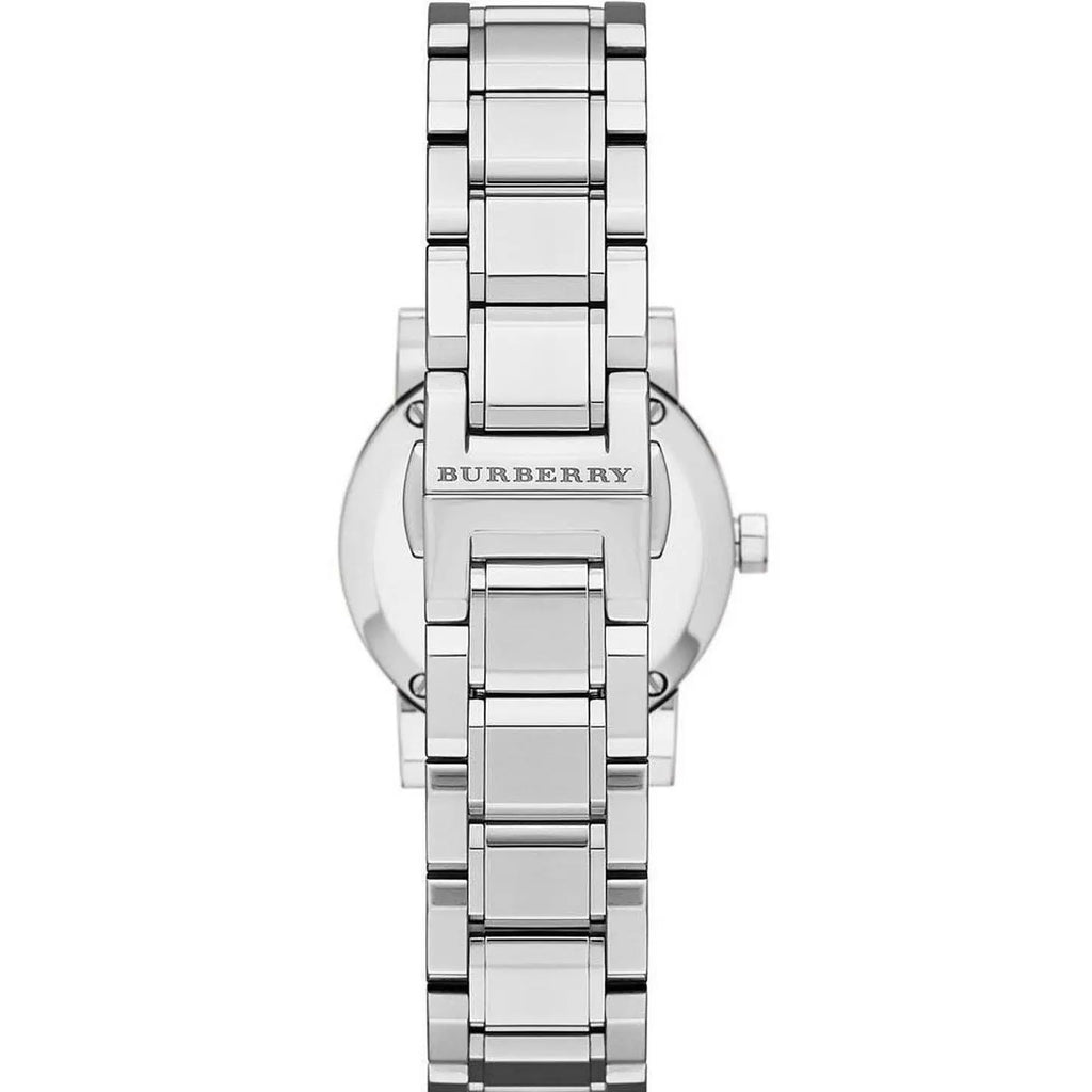 Burberry The City Diamonds Silver Dial Silver Steel Strap Watch for Women - BU9229 Buy Now By Burberry
