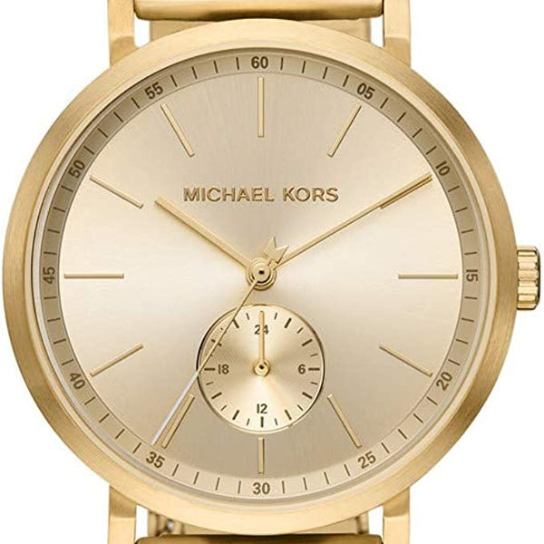 Michael Kors Irving Quartz Gold Dial Gold Mesh Strap Watch For Men - MK8741 Buy Now By Michael Kors