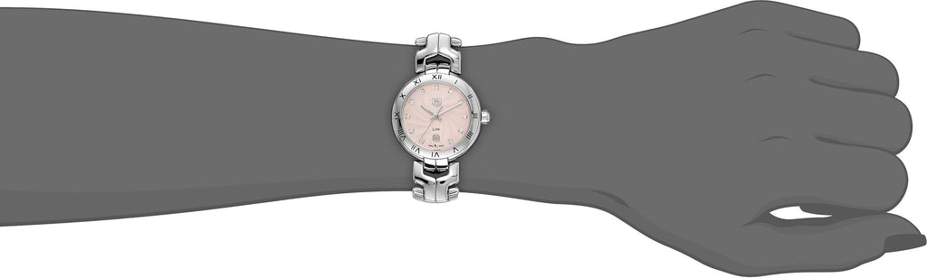 Tag Heuer Link Diamonds Pink Dial Silver Steel Strap Watch for Women - WAT1415.BA0954 Buy Now By Tag Heuer