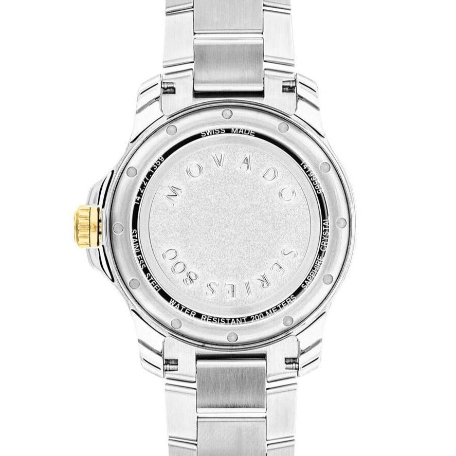 Movado Series 800 Green Dial Two Tone Steel Strap Watch for Men - 2600147 Buy Now By Movado