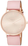 Coach Delancey Gold Dial Pink Leather Strap Watch for Women - 14503332 Buy Now By Coach