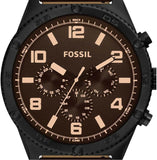 Fossil Brox Multifunction Brown Dial Brown Leather Strap Watch for Men - BQ2802 Buy Now By Fossil