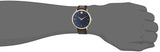 Movado Ultra Slim Blue Dial Brown Leather Strap Watch For Men - 0607088 Buy Now By Movado