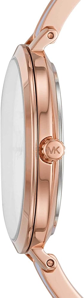 Michael Kors Jaryn Analog White Dial Two Tone Steel Strap Watch For Women - MK4342 Buy Now By Michael Kors