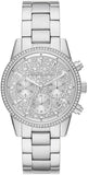 Michael Kors Ritz Chronograph Crystals Silver Dial Silver Steel Strap Watch For Women - MK7301 Buy Now By Michael Kors