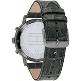 Tommy Hilfiger Evan Black Dial Black Leather Strap Watch for Men - 1710395 Buy Now By Tommy Hilfiger