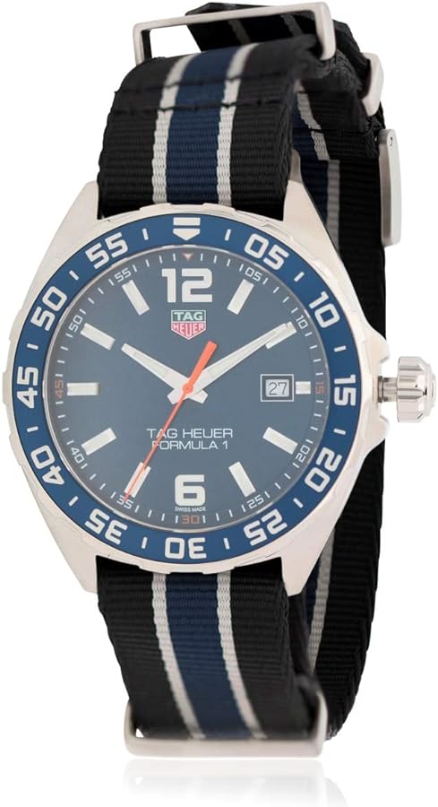 Tag Heuer Formula 1 Quartz Blue Dial Two Tone NATO Strap Watch for Men - WAZ1010.FC8197 Buy Now By Tag Heuer