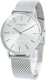Coach Perry Quartz Silver Dial Silver Mesh Bracelet Watch for Women - 14503384 Buy Now By Coach
