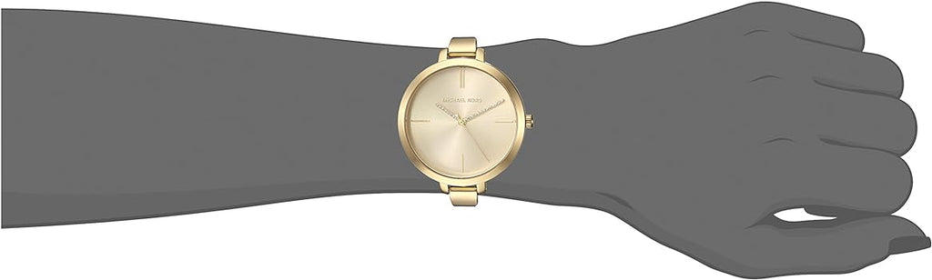Michael Kors Jaryn Quartz Gold Dial Gold Steel Strap Watch For Women - MK3734 Buy Now By Michael Kors