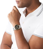 Michael Kors Wren Chronograph Black Dial Silver Steel Strap Watch For Men - MK8880 Buy Now By Michael Kors