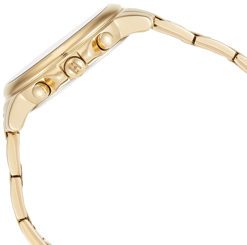 Tommy Hilfiger Claudia White Dial Gold Steel Strap Watch for Women - 1781742 Buy Now By Tommy Hilfiger
