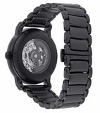 Emporio Armani Meccanico Skeleton Black Dial Black Steel Strap Watch For Men - AR60045 Buy Now By Emporio Armani