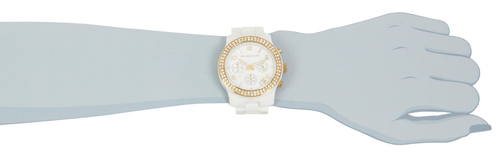 Michael Kors Runway White Dial White Steel Strap Watch for Women - MK5237 Buy Now By Michael Kors