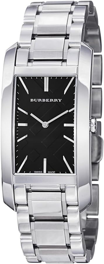 Burberry Heritage Black Dial Silver Steel Strap Watch For Women - BU9401 Buy Now By Burberry