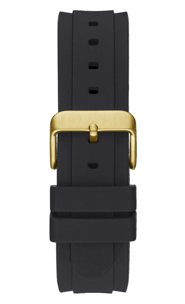 Guess Sport Multifunctional Black Dial Black Rubber Strap Watch for Men - GW0332G2 Buy Now By Guess