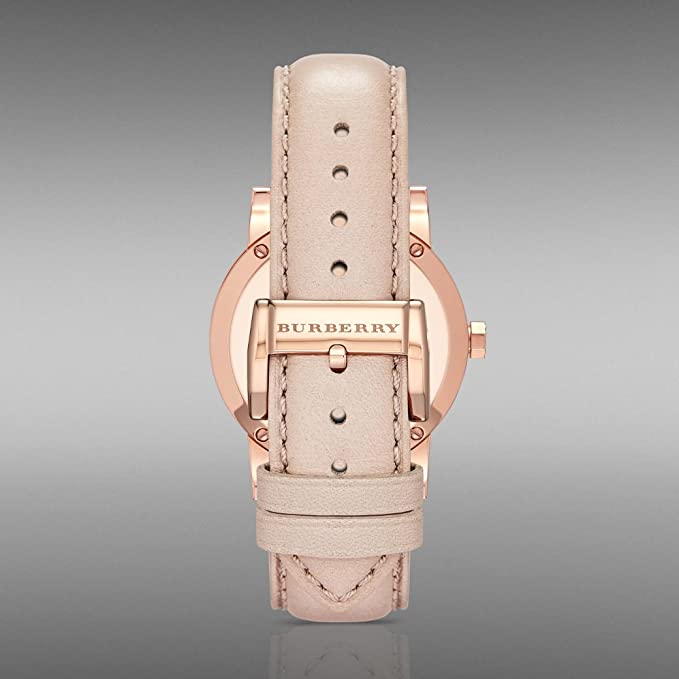 Burberry The City Diamonds Beige Dial Beige Leather Strap Watch for Women - BU9131 Buy Now By Burberry