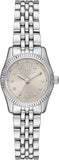 Michael Kors Lexington Three-Hand Silver Dial Silver Steel Strap Watch for Women - MK4843 Buy Now By Michael Kors