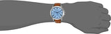 Fossil Grant Chronograph Blue Dial Brown Leather Strap Watch for Men - FS5184 Buy Now By Fossil