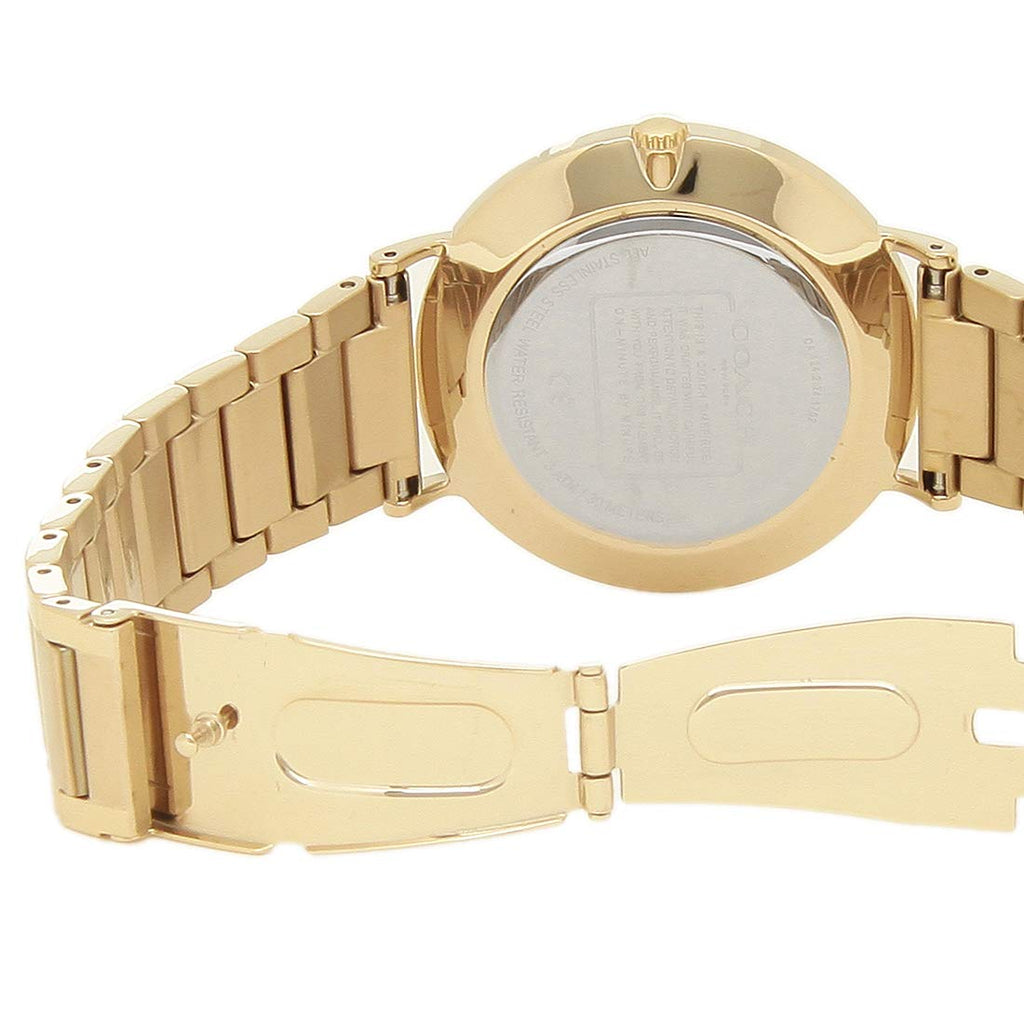 Coach Charles Silver Dial Gold Steel Strap Watch for Men - 14602430 Buy Now By Coach