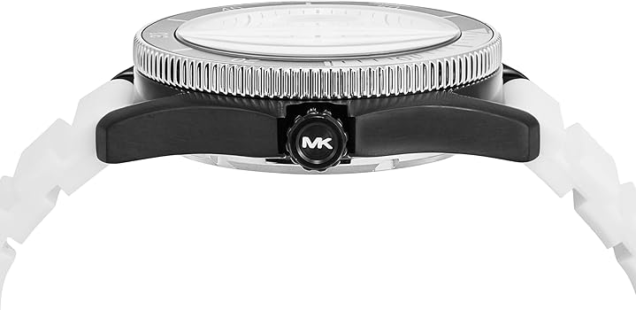Michael Kors Maritime Analog White Dial White Silicone Strap Watch for Men - MK9159 Buy Now By Michael Kors