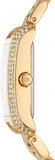 Michael Kors Emery Three-Hand Crystals Silver Dial Gold Steel Strap Watch for Women - MK4640 Buy Now By Michael Kors