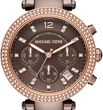 Michael Kors Parker Analog Quartz Brown Dial Brown Steel Strap Watch For Women - MK6378 Buy Now By Michael Kors