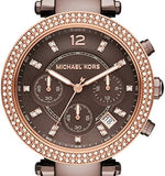 Michael Kors Parker Analog Quartz Brown Dial Brown Steel Strap Watch For Women - MK6378 Buy Now By Michael Kors
