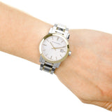 Burberry The City White Dial Two Tone Steel Strap Watch for Women - BU9115 Buy Now By Burberry