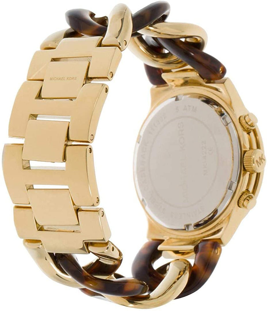 Michael Kors Runway Gold Dial Two Tone Steel Strap Watch for Women - MK4222 Buy Now By Michael Kors