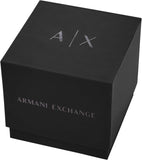 Armani Exchange Hampton Chronograph Black Dial Black Steel Strap Watch For Men - AX2189 Buy Now By Armani Exchange