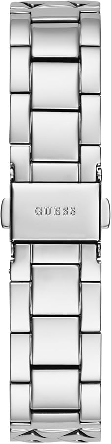 Guess Rumour Quartz Black Dial Silver Steel Strap Watch For Women - GW0613L1 Buy Now By Guess