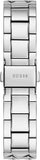 Guess Rumour Quartz Black Dial Silver Steel Strap Watch For Women - GW0613L1 Buy Now By Guess