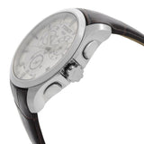 Tissot Couturier Chronograph White Dial Brown Leather Strap Watch For Men - T035.617.16.031.00 Buy Now By Tissot