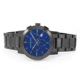Burberry The City Navy Blue Dial Black Steel Strap Watch for Men - BU9365 Buy Now By Burberry