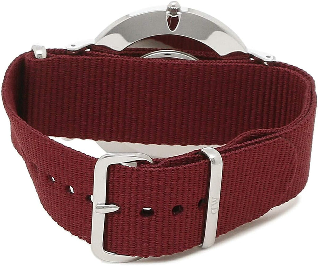 Daniel Wellington Classic Roselyn Black Dial Red NATO Strap Dial Watch For Women - DW00100270 Buy Now By Daniel Wellington