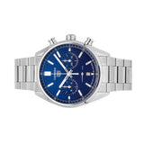 Tag Heuer Carrera Chronograph Blue Dial Silver Steel Strap Watch for Men - CBN2011.BA0642 Buy Now By Tag Heuer