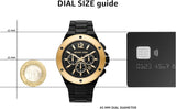 Michael Kors Lennox Chronograph Black Dial Black Steel Strap Watch For Men - MK8941 Buy Now By Michael Kors