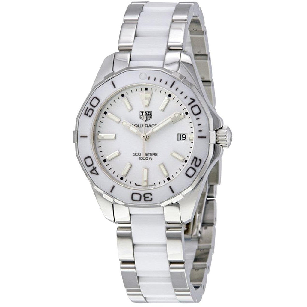 Tag Heuer Aquaracer White Dial Watch for Women - WAY131B.BA0914 Buy Now By Tag Heuer