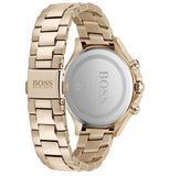 Hugo Boss Hera Blue Dial Gold Steel Strap Watch for Women - 1502566 Buy Now By Hugo Boss