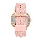 Michael Kors Sidney Multifunction White Dial Pink Silicone Strap Watch For Women - MK7222 Buy Now By Michael Kors