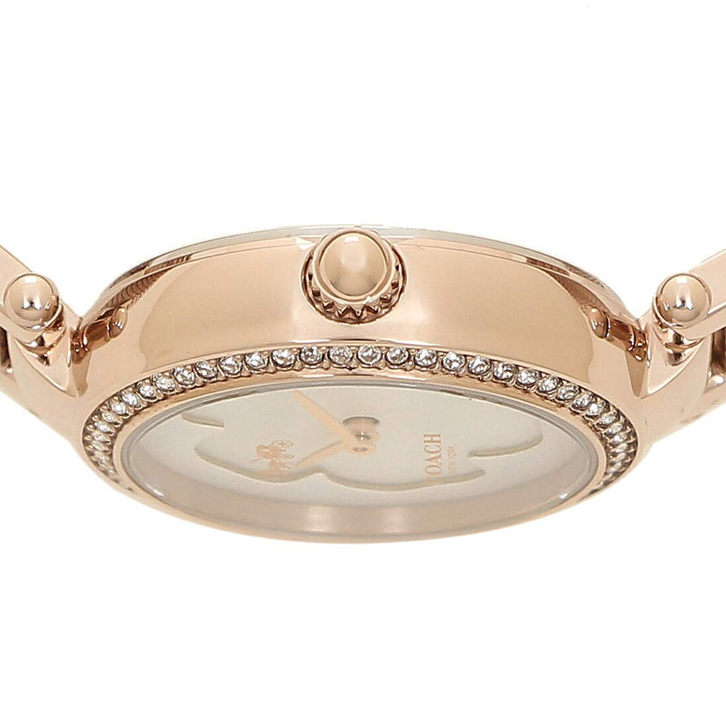 Coach Park Mother of Pearl Dial Rose Gold Mesh Bracelet Watch for Women - 14503511 Buy Now By Coach