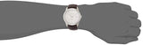 Calvin Klein Infinity Silver Dial Brown Leather Strap Watch for Men - K5S341G6 Buy Now By Calvin Klein
