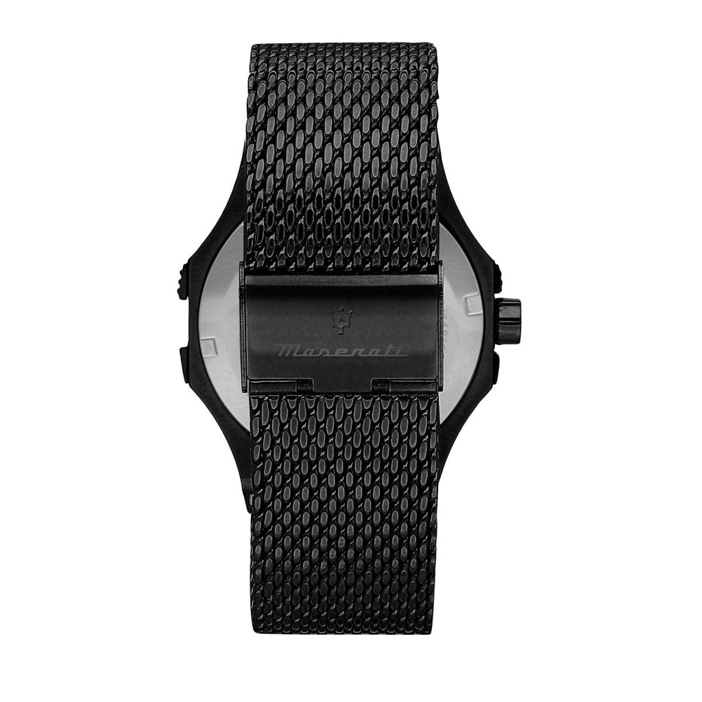 Maserati Potenza Aqua Edition Black Dial Black Mesh Strap Watch For Men - R8853144002 Buy Now By Maserati