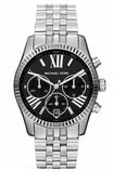 Michael Kors Runway Chronograph Black Dial Silver Steel Strap Watch For Women - MK5708 Buy Now By Michael Kors