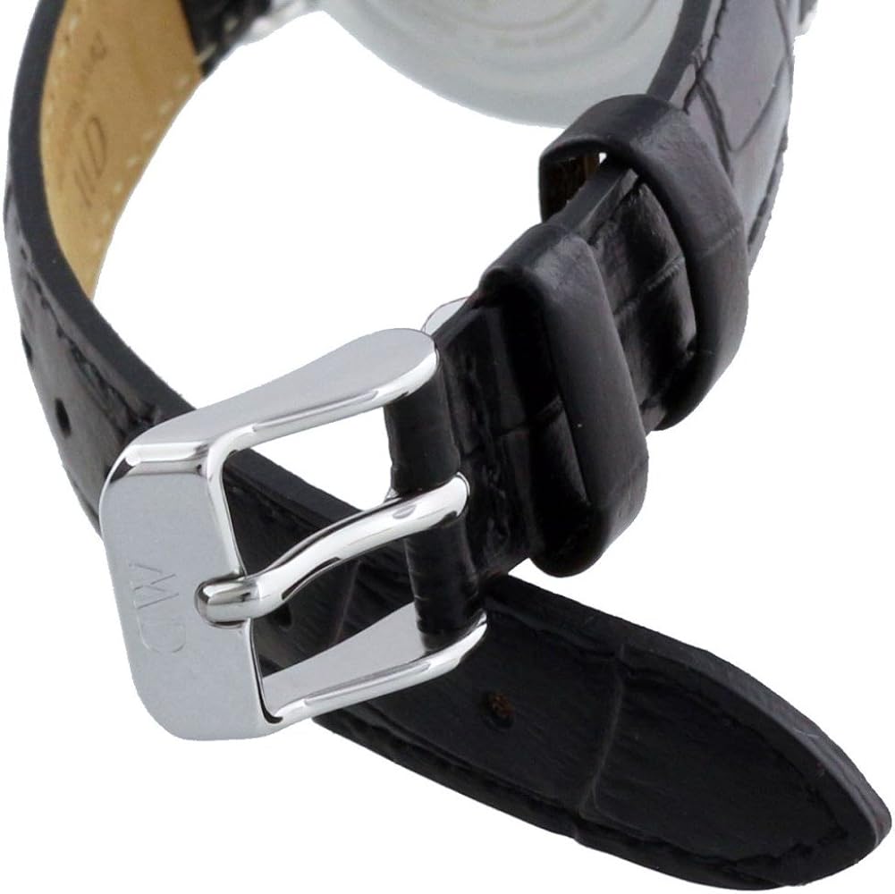 Daniel Wellington Classic Petite Reading White Dial Black Leather Strap Watch For Women - DW00100185 Buy Now By Daniel Wellington