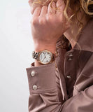 Guess Luna White Dial Rose Gold Steel Strap Watch for Women - GW0308L3 Buy Now By Guess