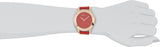 Marc Jacobs Blade Red Dial Red Leather Strap Watch for Women - MBM1204 Buy Now By Marc Jacobs