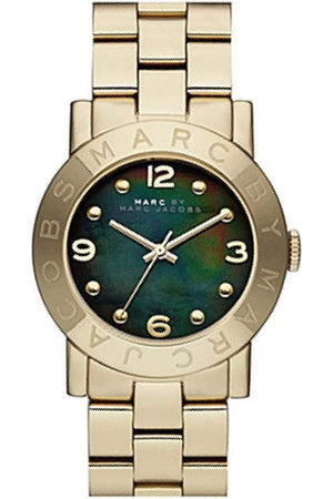 Marc Jacobs Amy Green Dial Gold Steel Strap Watch for Women - MBM8619 Buy Now By Marc Jacobs